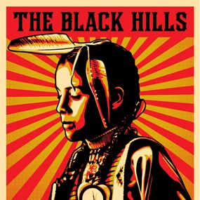 The Black Hills Are Not For Sale by Shepard Fairey | Aaron Huey