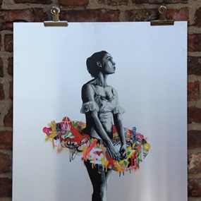 En Pointe (Hand-Finished On Plain Aluminium) by Martin Whatson