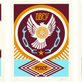 Obey Peace Series 2 (Doves) by Shepard Fairey