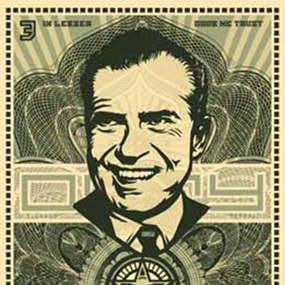 Nixon Money by Shepard Fairey