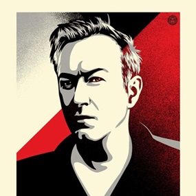 Andy Gill Anti-Hero US (Red) by Shepard Fairey
