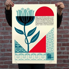 Phenomenology In Bloom by Shepard Fairey