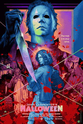 Halloween (1978) (Foil Edition) by Martin Ansin