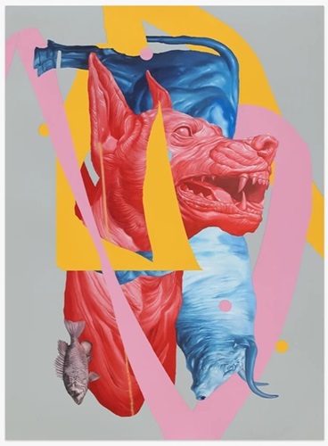 Blue Bull  by Joram Roukes