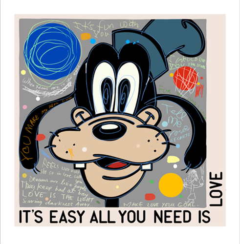 Love Is The Light (Goofy)  by David Spiller