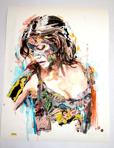 She Killed A Man (Hand-Finished) by Sandra Chevrier