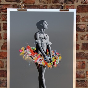En Pointe (Hand-Finished On Grey Aluminium) by Martin Whatson
