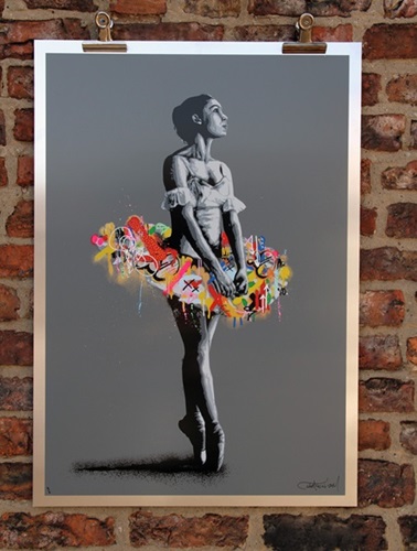 En Pointe (Hand-Finished On Grey Aluminium) by Martin Whatson