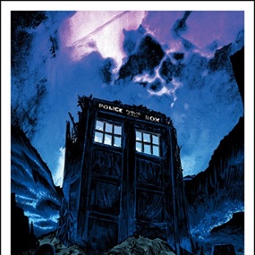 The Fields Of Trenzalore (Oversized Glow In The Dark Variant) by Tim Doyle