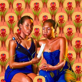 The Sisters Zénaïde and Charlotte Bonaparte (The World Stage: Haiti) by Kehinde Wiley