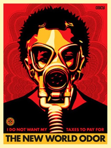 World Odor  by Shepard Fairey