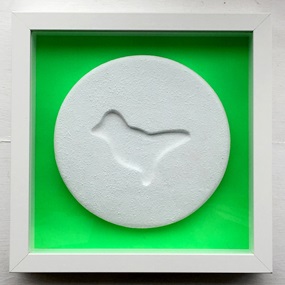 Love Is A Drug - Dove (Fluoro Green) by Dean Zeus Colman