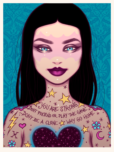 You Are Strong (2022 Variant Edition) by Tara McPherson