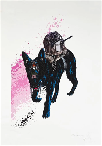 Untitled (War Dog) (First Edition) by China Mike