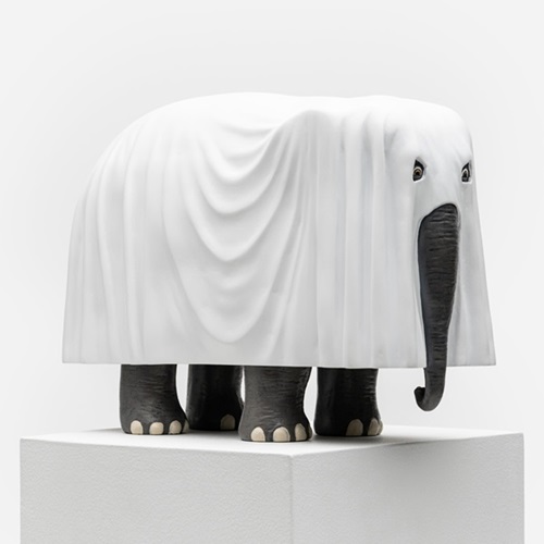 Not Afraid Of Love  by Maurizio Cattelan
