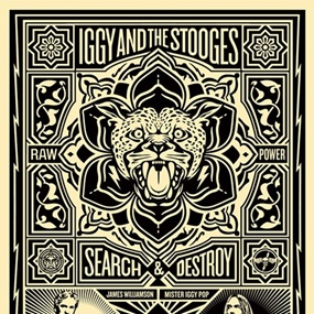Iggy And The Stooges 2013 by Shepard Fairey