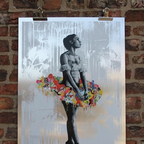 En Pointe (Hand-Finished On Textured Aluminium) by Martin Whatson