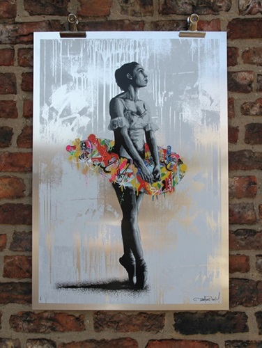 En Pointe (Hand-Finished On Textured Aluminium) by Martin Whatson