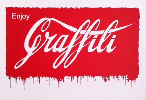 Enjoy Graffiti  by Ernest Zacharevic