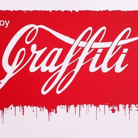 Enjoy Graffiti by Ernest Zacharevic