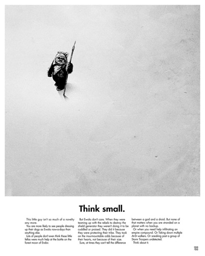Think Small  by Justin Van Genderen
