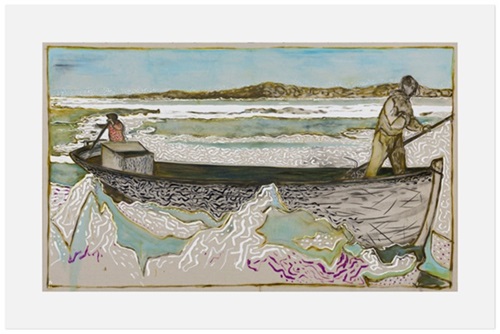 West St. Modeste, Pinware Bay  by Billy Childish