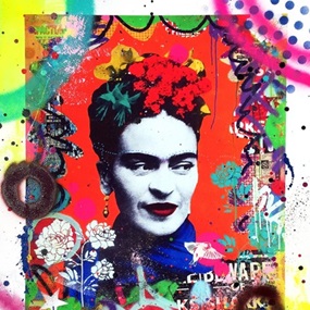 Secret Garden (Frida Kahlo) (Hand-Embellished) by Indie