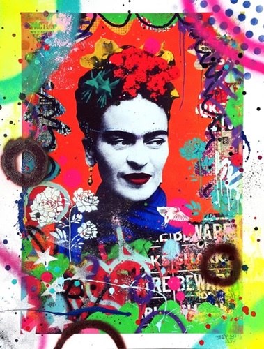 Secret Garden (Frida Kahlo) (Hand-Embellished) by Indie