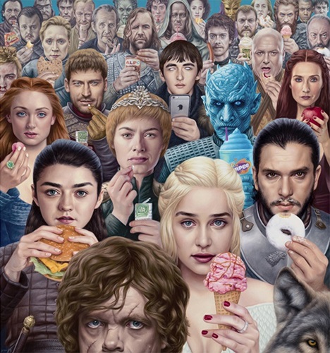 Obsession  by Alex Gross