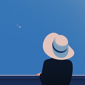 Lady In A Hat (Portrait Variant) by Thomas Danthony