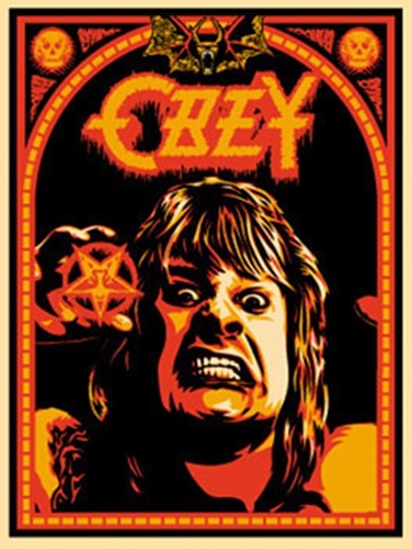 Ozzy  by Shepard Fairey