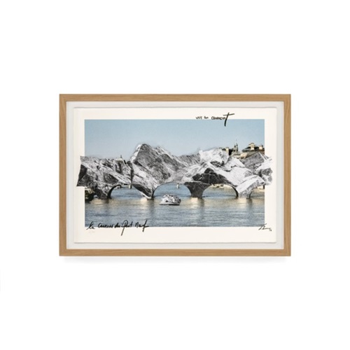 La Caverne Du Pont Neuf, Vue En Amont  by JR