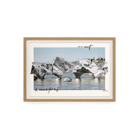 La Caverne Du Pont Neuf, Vue En Amont by JR