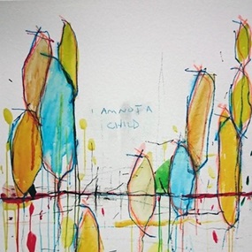 I Am Not A Child (Navy & Orange) by Dale Marshall