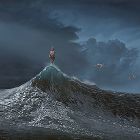 The Precision Of Luck (Large Size) by Joel Rea