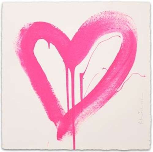 Love HeART (Pink) by Mr Brainwash