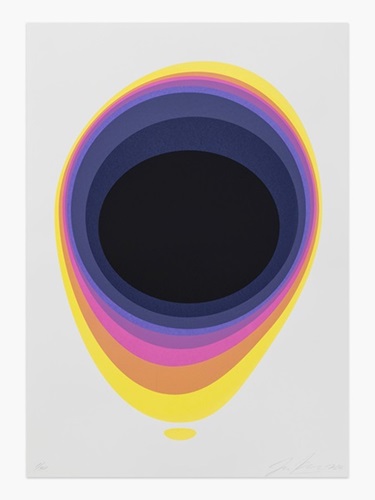 Dripping Black Hole  by Jan Kalab