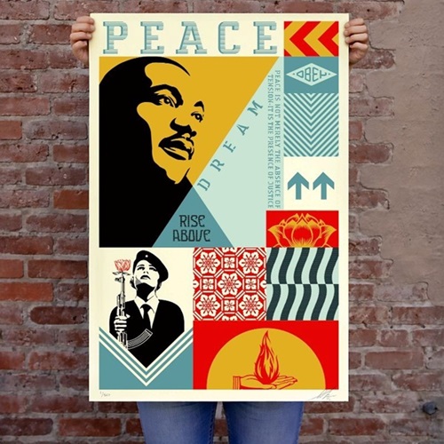 Dreams Of Peace  by Shepard Fairey