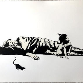 Homeless by Blek Le Rat