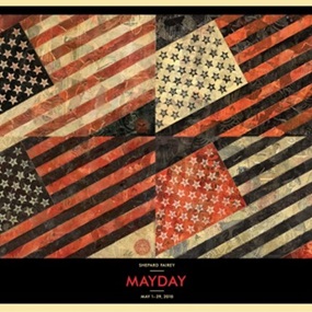 May Day Flag by Shepard Fairey