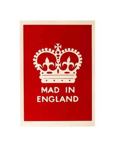 Mad In England (Red) by Carrie Reichardt