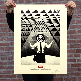 Obey Conformity Trance (Black) by Shepard Fairey