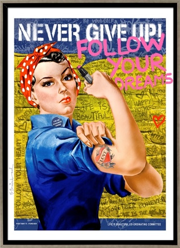 Mom Can Do It (Canvas) by Mr Brainwash
