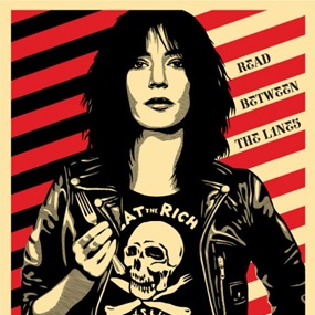 Eat The Rich by Shepard Fairey