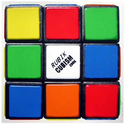 Rubik Cubism (First Edition) by Space Invader