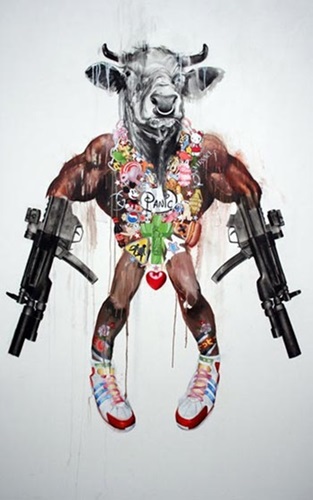 Improvised Minotaur  by Antony Micallef