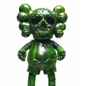 Kaws x Pushead Companion (Green) by Kaws, Pushead Editioned
