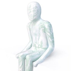 Figment (White Marble) by Brendan Monroe