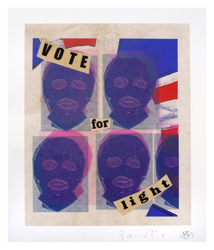 Vote For Light  by Jamie Reid