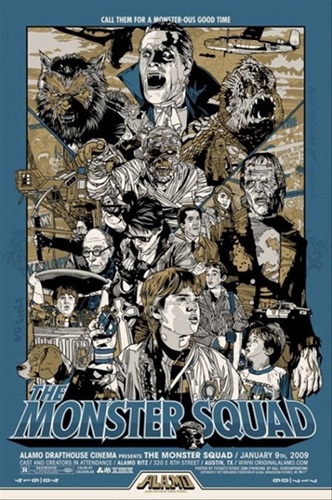 The Monster Squad (Variant) by Tyler Stout